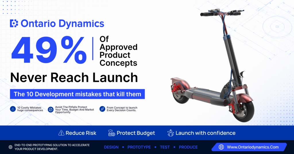 49% of Approved Product Concepts Never Reach Launch — The 10 Development Mistakes That Kill Them