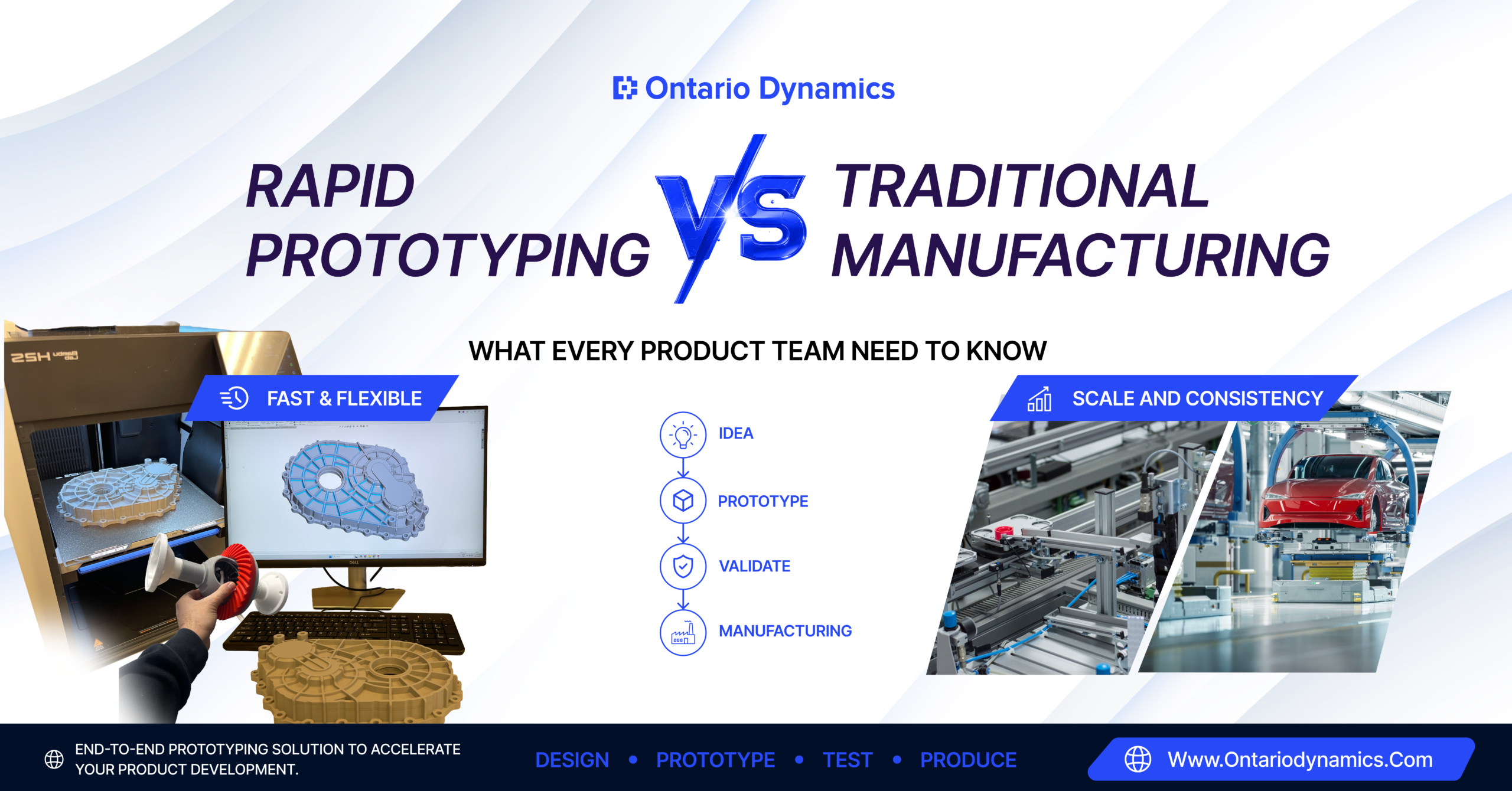 Rapid Prototyping vs Traditional Manufacturing