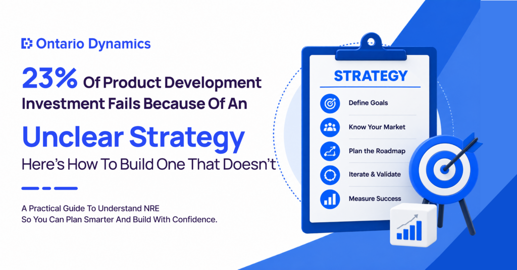 23% of Product Development Investment Fails Because of an Unclear Strategy, Here’s How to Build One That Doesn’t