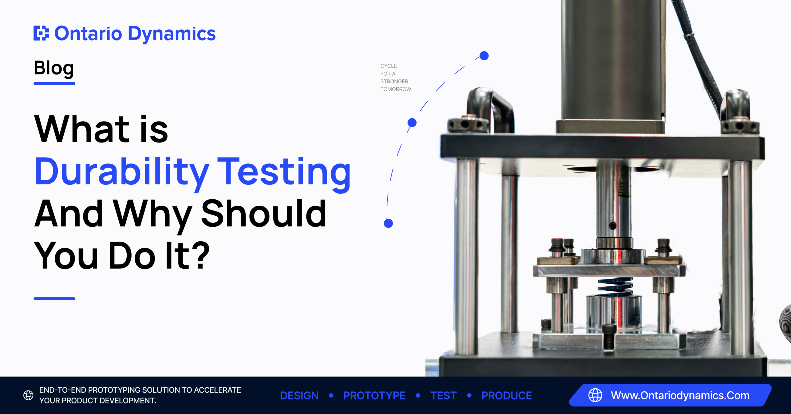 Industrial durability testing machine for product reliability evaluation testing